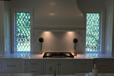 This is an example of a contemporary kitchen in Birmingham.