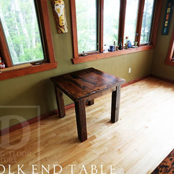 Reclaimed Wood End Tables - Products
