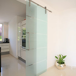 Modern Barn Door Hardware - The "Protec" - Barn Door Hardware