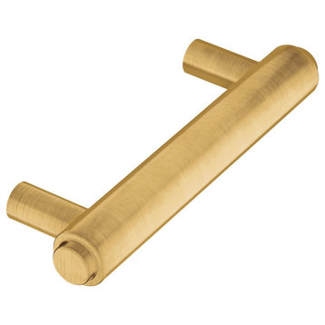 Moen DN0707 Iso 3 Inch Center to Center Bar Cabinet Pull - Brushed Gold