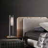 Cascade Table Lamp, Charcoal Gray