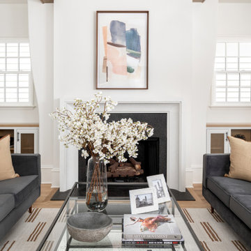 Living Room at 4208 Water Oak by Pike Properties - Charlotte Custom Home Builder