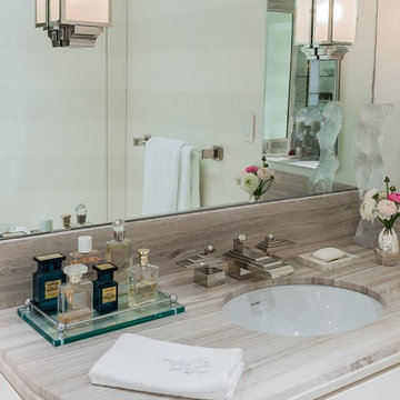 Art Deco Inspired Master Bathroom