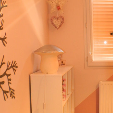 Une chambre de fille, une chambre romantique