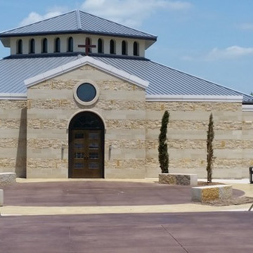 Custom Cut Limestone Home