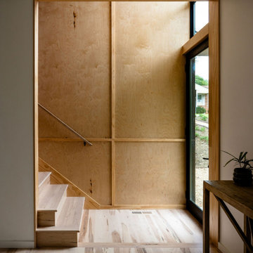 Modern Staircase design | Haith House in Asheville NC