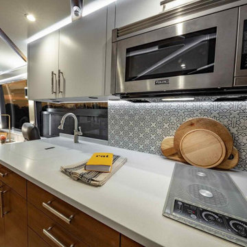 Luxury RV Handpainted Tile Backsplash