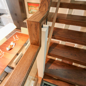 Project #68 | Ultra-Modern Staircase with Glass Landings