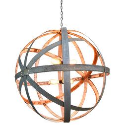 Industrial Chandeliers by Wine Country Craftsman