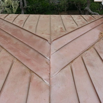 Monterey Copper Standing Seam Roof