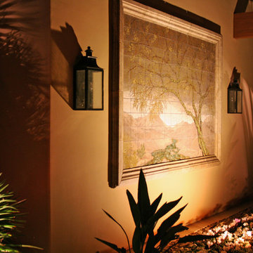 Desert Mesquite and Palo Verde Tile Murals