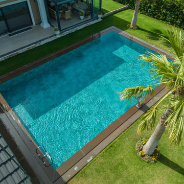 Antique Grey Porcelain Tiles -Urla,İzmir Villa