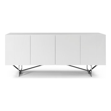 Diva Sideboard With Stainless Steel Legs