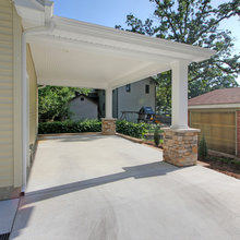 Adding A Carport To Garage Contemporary Garage St Louis By