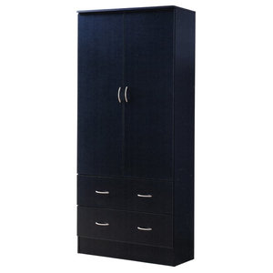Sauder Homeplus Wardrobe Armoire In Dakota Oak Finish
