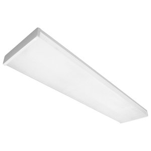 Nicor 4 Ft Fluorescent Wraparound Ceiling Light Fixture Contemporary Flush Mount Ceiling Lighting By Nicor Lighting Houzz