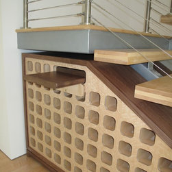 Under-Stair Wine Storage - Wine And Bar Cabinets