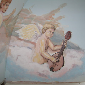 Barrel Ceiling Mural (Past project)