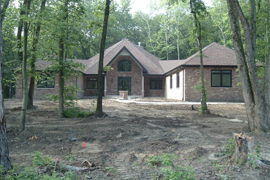 Inspiration for a timeless exterior home remodel in Chicago