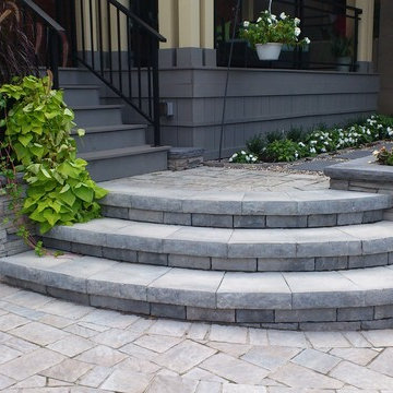 Fantastic front steps!