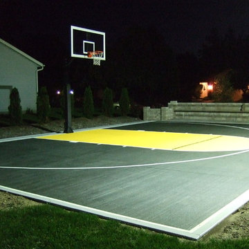 Mike C's Hercules Platinum Basketball System on a 44x30 in Columbus, OH