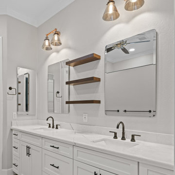 New Modern Primary Bathroom Remodel