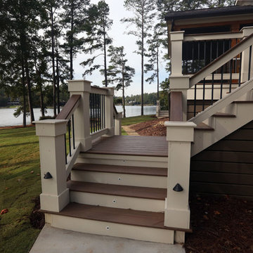 A lake house renovation in Georgia