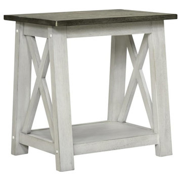 End Table Cottage White