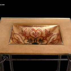 coyote glass design - Glass Integral Sinks - Bathroom Sinks
