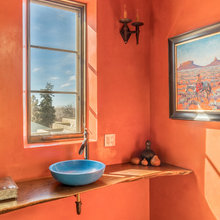 Colorful Powder Room