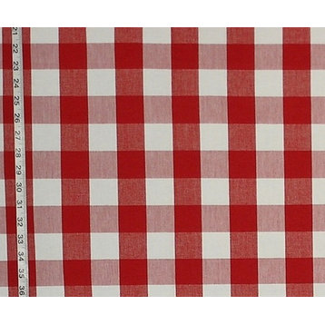 Buffalo Check Fabric Red RT-Lym- DL03 Berry White, Standard Cut