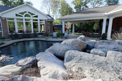 Pool - eclectic pool idea in Cincinnati