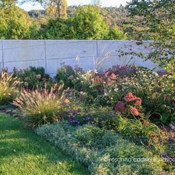 Un giardino collinare in stile Dutch Wave