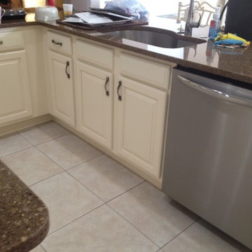 Sam and Judy's Painted Kitchen Mannequin Cream