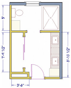 Master Bath Floor Plan Needs Help