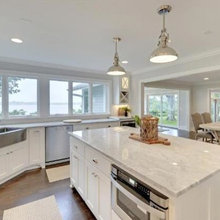 kitchen on lake side