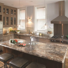 the kitchen