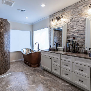 Beautiful Remodel of Master Bathroom in Sterling VA