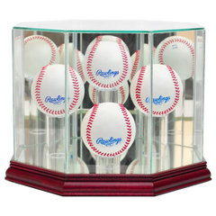 OnDisplay Deluxe UV-Protected Standard Football/Baseball Helmet Display Case  - Vandue