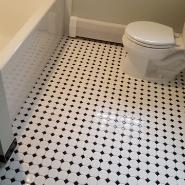 Ann Arbor Subway Tile Shower/Octogan Tile Floor