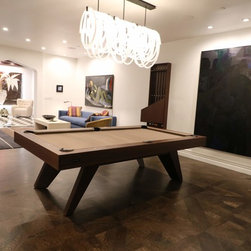 Trigon High End Custom Billiards Table - Game Tables