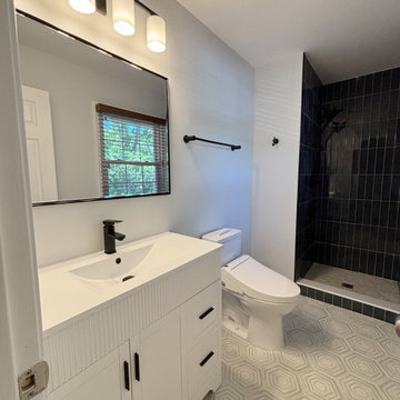 Triple Bathroom Remodel Completed in Woodbridge, VA