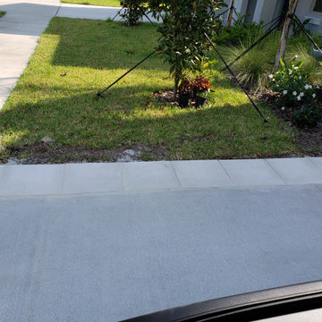 New driveway expansion