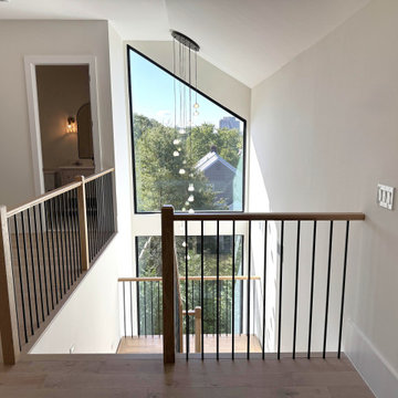 Project #139 | Four Story Modern Floating Staircase