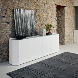 Cattelan Italia Sideboard Chelsea 4 Doors / 98" - $5,170.00 - Buffets And Sideboards