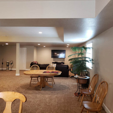Basement Remodel Creates A New Functional Living Space