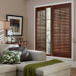 Blinds.com Simplicity Wood Shutters - Interior Shutters