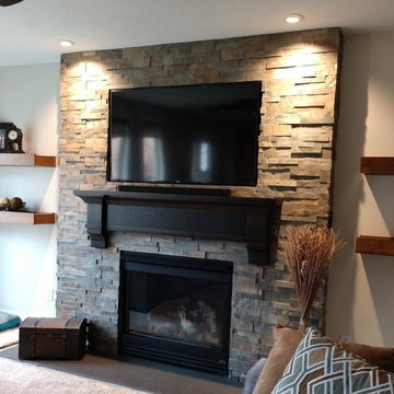 Browning's fireplace