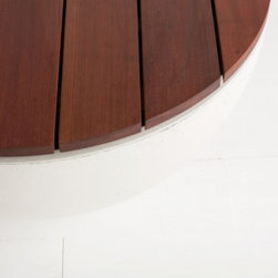 Solus Decor Ipe Tabletop - Fire Pit Accessories