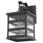 Acclaim Lighting - Acclaim Lighting Morris 1-Light Wall Light, Matte Black Finish - The parallel lines of this arts & crafts style areMorris 1-Light Wall  Matte Black *UL: Suitable for wet locations Energy Star Qualified: YES ADA Certified: n/a  *Number of Lights: Lamp: 1-*Wattage:60w Medium Base bulb(s) *Bulb Included:No *Bulb Type:Medium Base *Finish Type:Matte Black